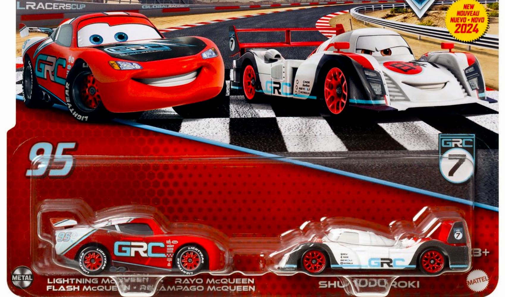 Amazon | カーズ 2024 マテル 1:55 ダイキャスト ミニカー 2