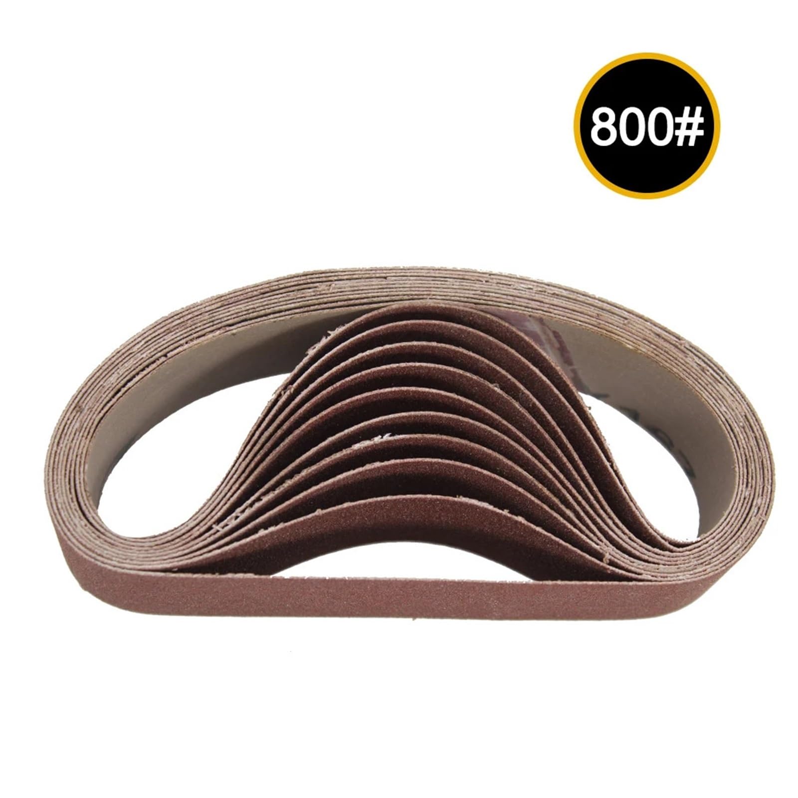 Szlifierka taśmowa Taśmy szlifierskie 10 szt. 30x330 mm Materiał ścierny 240 800 Narzędzia do szlifowania i polerowania(800)