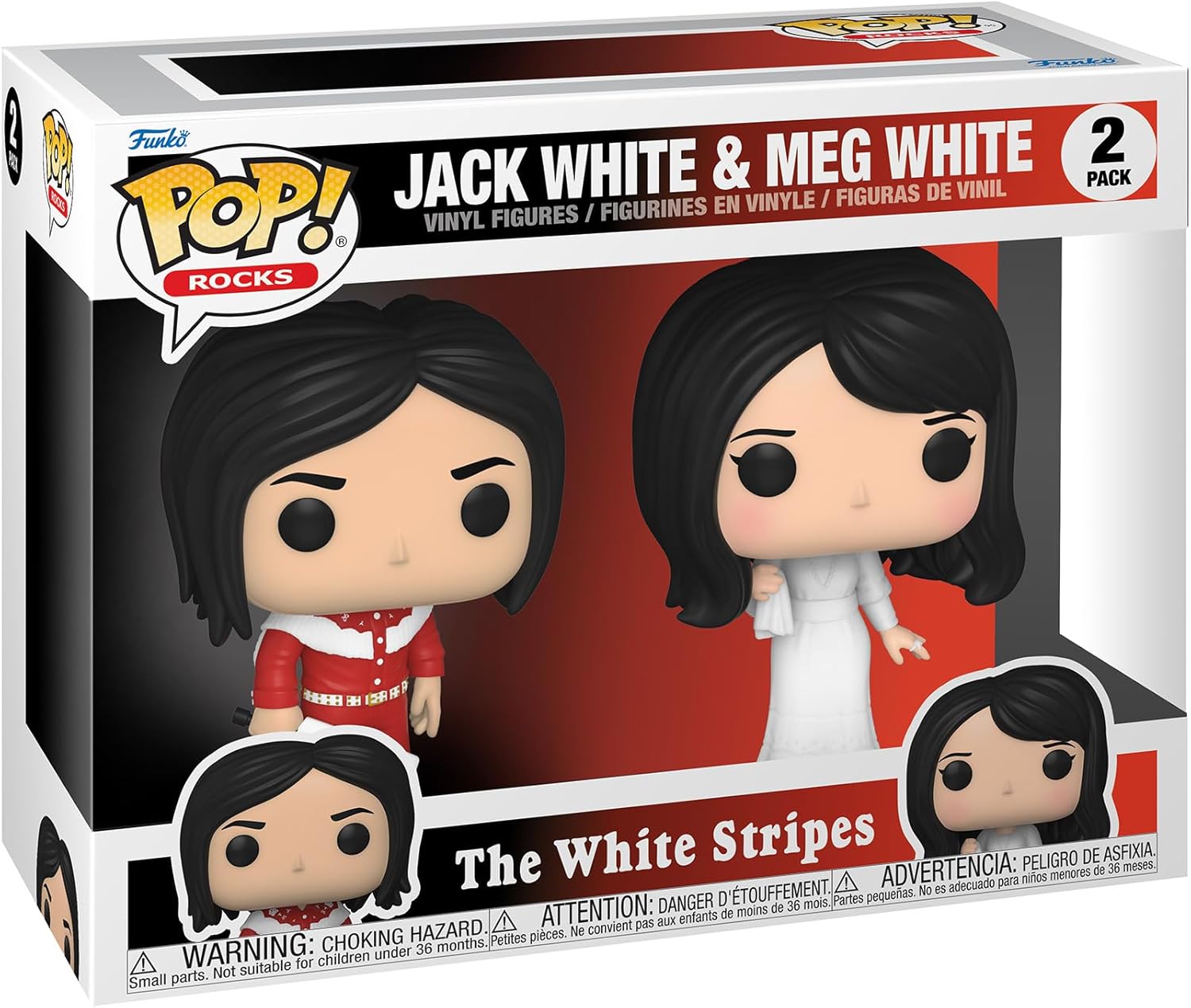 Funko Pop! Rocks: The White Stripes 2 Pack