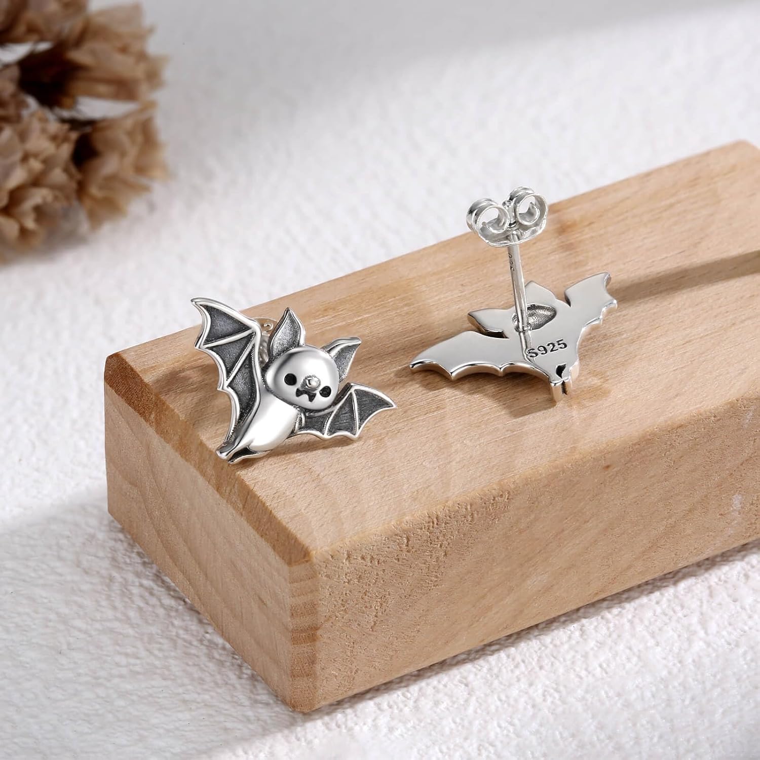 Hypoallergenic Animal Stud Earrings 925 Sterling Silver - Cute Animal Jewelry Gift for Young Ones