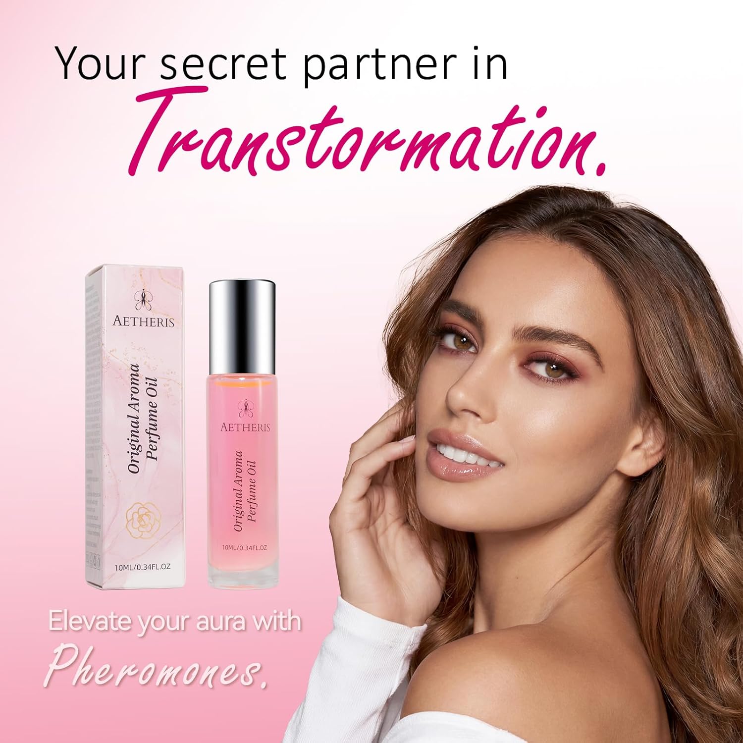 AETHERIS Pheromones Perfumes For Women, Long-Lasting, Rollerball with Sweet, Portable for convenient daily use. Feel Confident And Alluring With. - Image 4