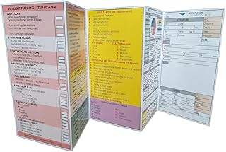 IFR Quick Reference Guide – Essential Aviation Weather, Flight Planning, and Procedures Accordion Booklet