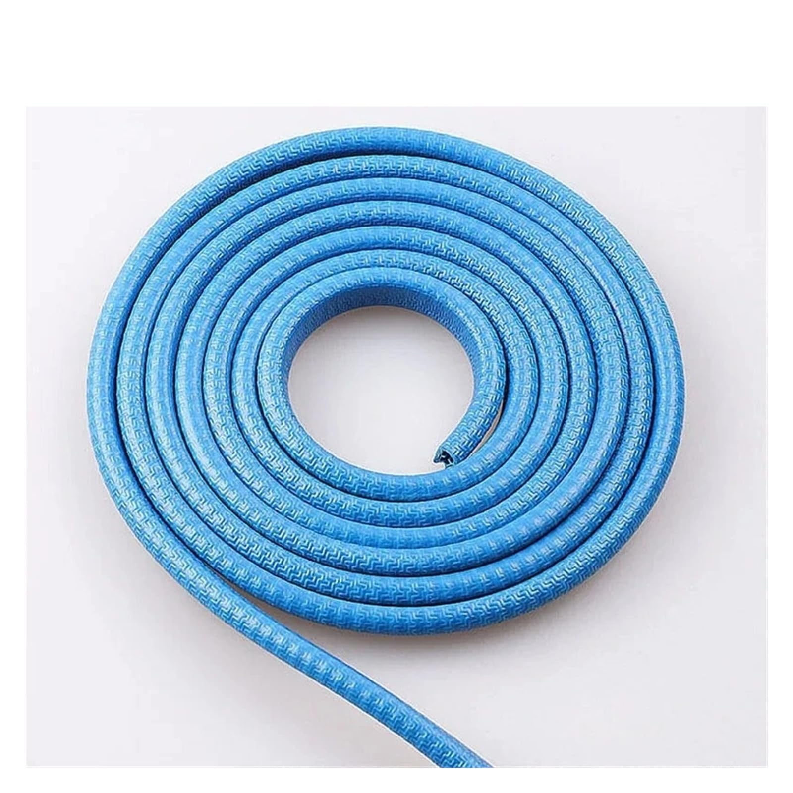 Rubber Seal Decorative Rubber Seal Edge Strip U-Shaped Keel Composite Door Anti-Collision Strip(Blue 5M)