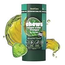 Chews by Bold Care Apple Cider Vinegar Gummies for Weight Loss – All Natural ACV Gummies – Green Apple Flavor – Formulated