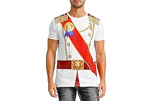 Prince t shirts for men's: Royal Prince Costume Halloween T-shirt