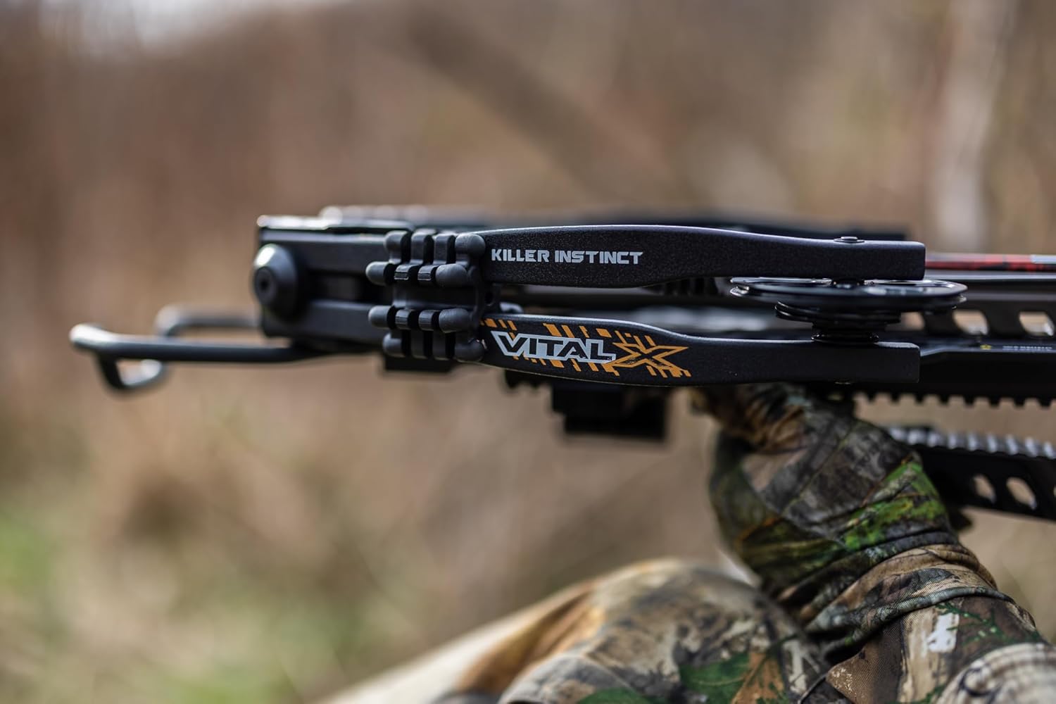 Killer Instinct Vital-X with Dead Silent Crank Crossbow Package. The Vital-X is a Top Crossbow for Hunting Deer or Your Favorite Game!