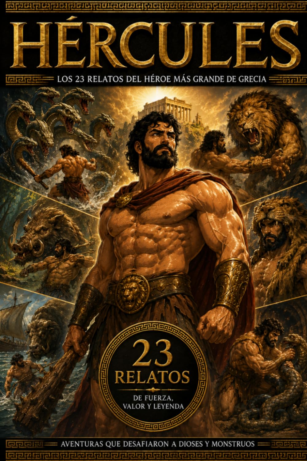 HÉRCULES: 23 relatos ilustrados inspirados en la mitología griega: 1