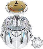 Vista 1 de Dreyoo Mango de grifo compatible con Delta Faucet RP2391, kit de manija de perilla transparente simple con orificio de desplazamiento