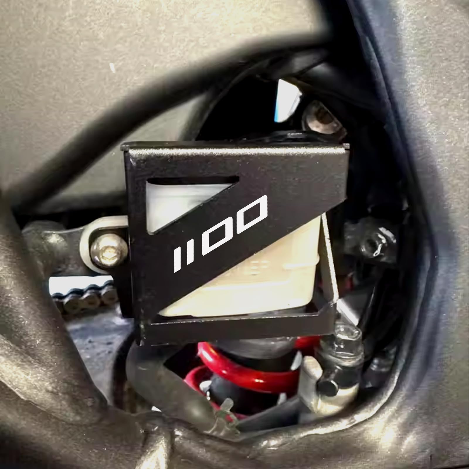 Per AfricaTwin CRF1100L Africa Twin CRF 1100L Adventure Sports 2019-2025 2026 Accessori moto Tappo Serbatoio Liquido Freno Posteriore (Nero)