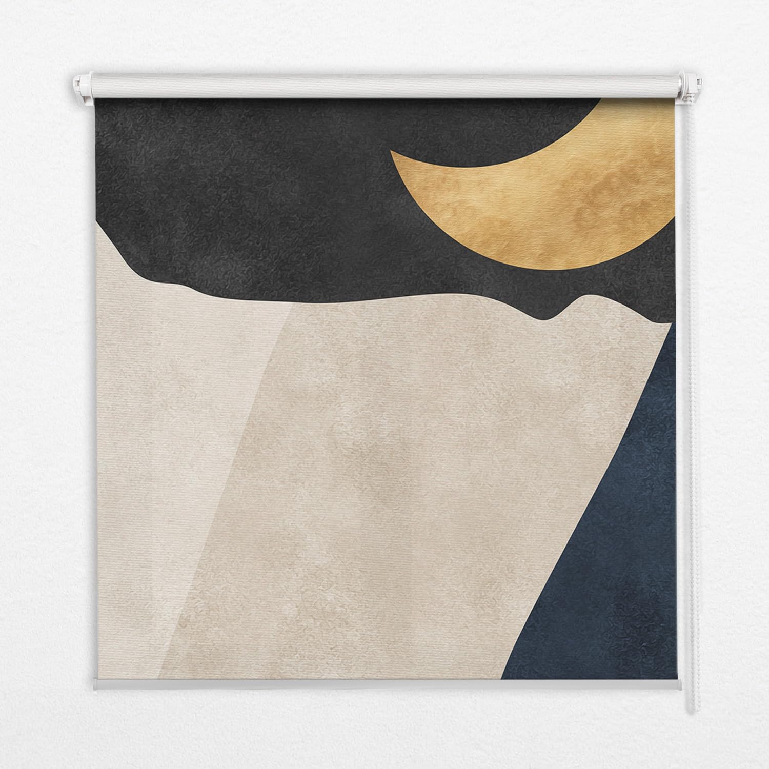 Store enrouleur Tulup 140x180cm créez un salon contemporain grâce à l'abstraction moderne