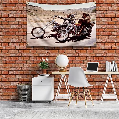 Miniatura 4 de ENMOON Tapiz de película, bandera de pared, impresión de 3 x 5 pies, decoración del hogar