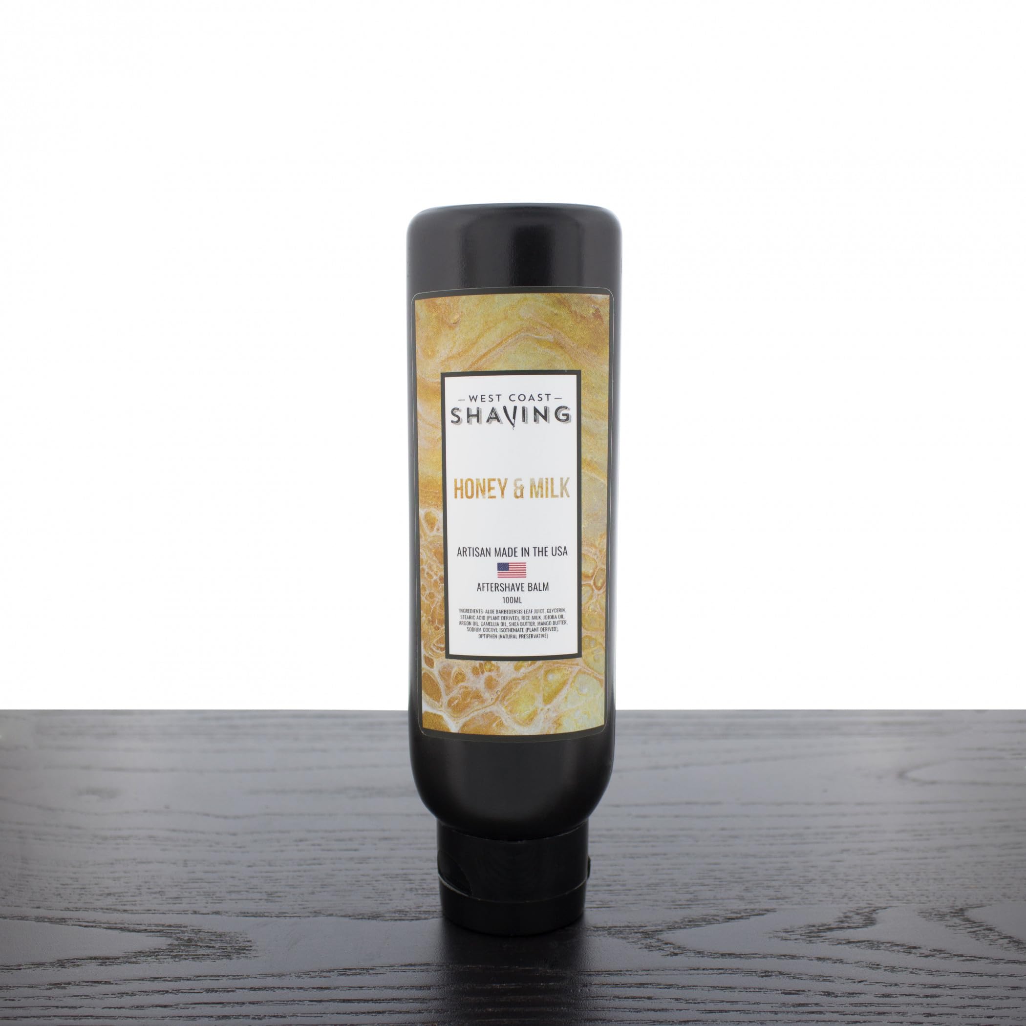 West Coast Shaving Aftershave Balm, Milk & Honey, 100 ml