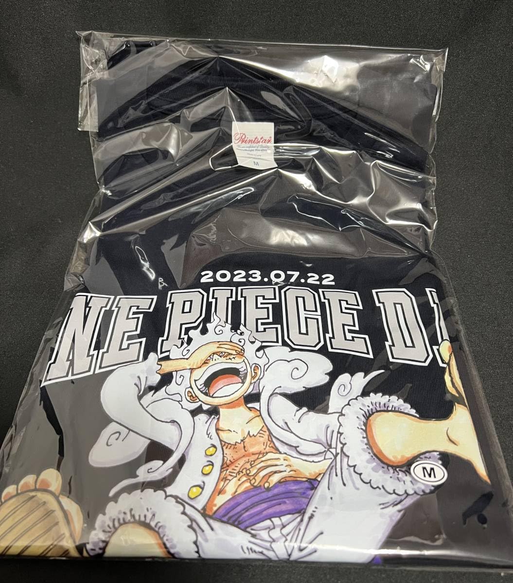 Amazon.co.jp: ルフィ ギア5 one piece day開催記念Tシャツ M