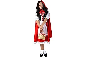 Enchanting Plus Size Little Red Riding Hood Costume: Step into a Fairy Tale