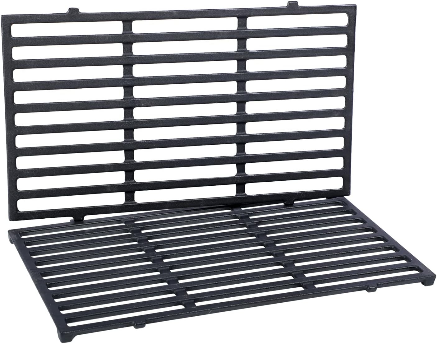 Grill Grates Replacement - 7637 Cast Iron Grill Grates | 17.5'' Cooking Grates for Weber Spirit 200 Series E-210, E-220, S-210, S-220 Gas Grills with Front-Mounted Control Panels |2 Pack