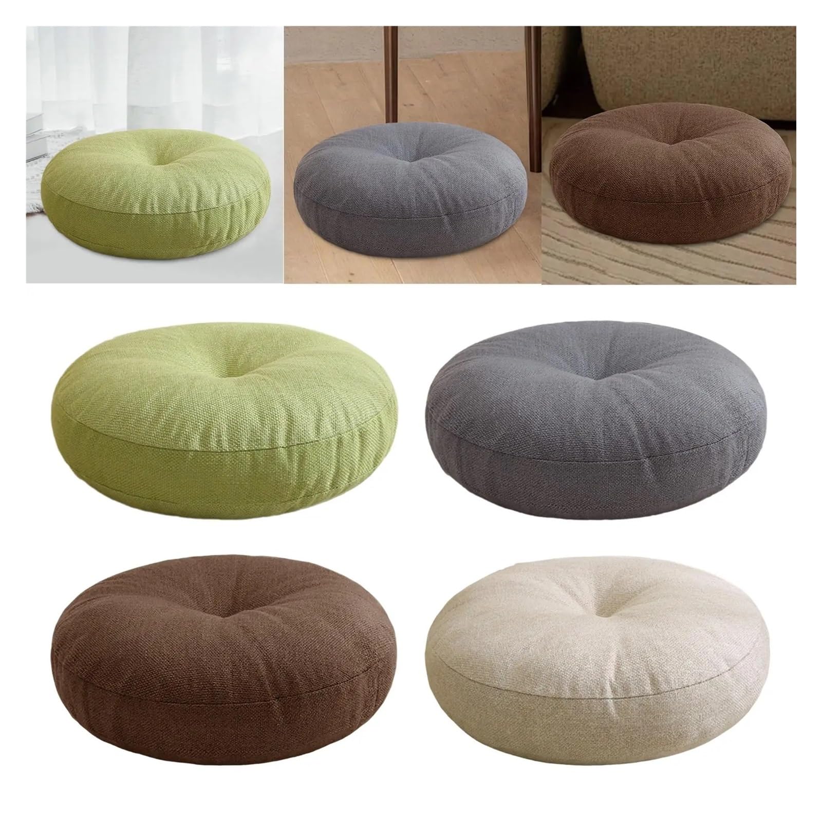 Kissen Sitzkissen für Wohnzimmer, Outdoor, Indoor, Yoga, Sofa, Schlafzimmer – gemütliches dekoratives Kissen für Komfort und Stil