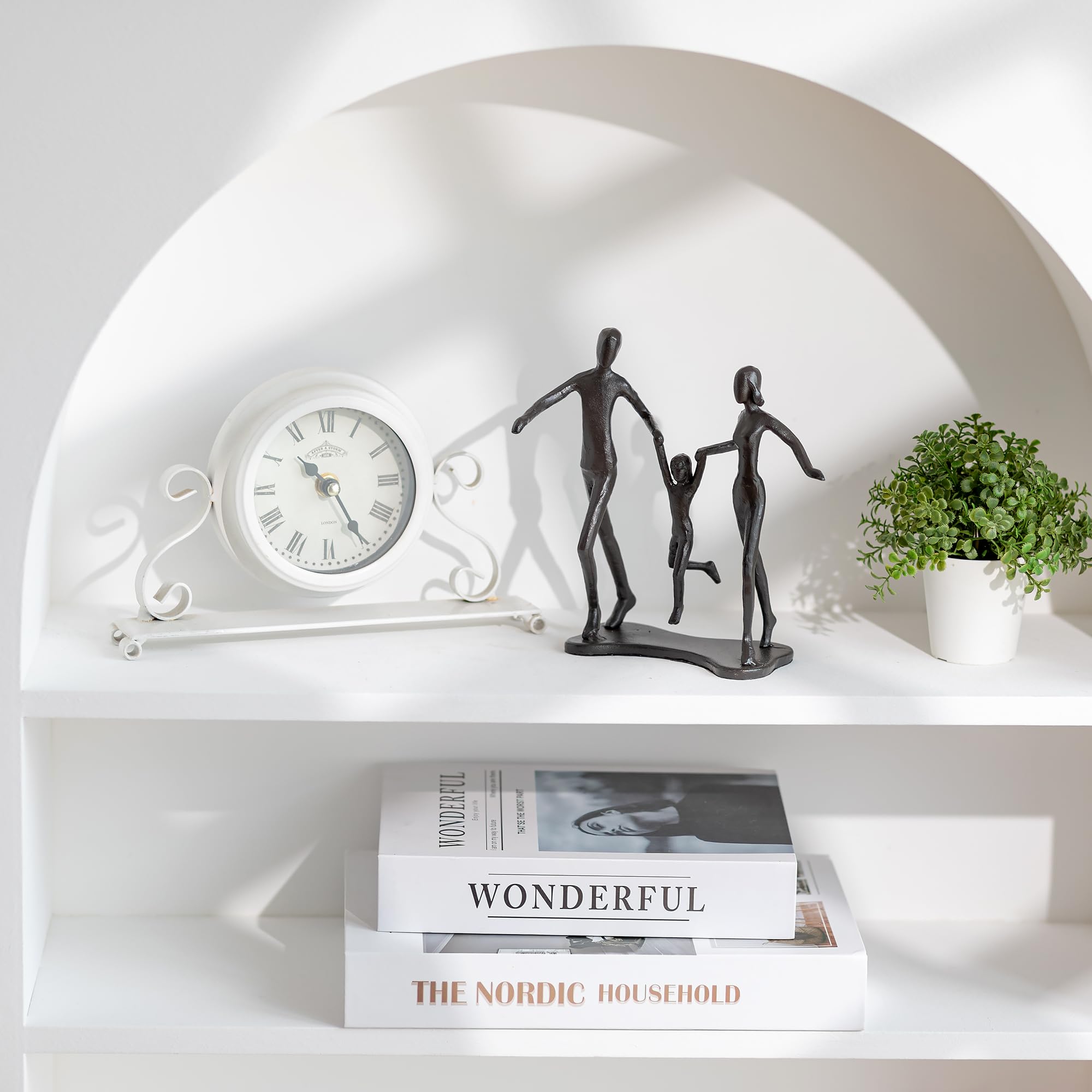 Sziqiqi Cadeau de Mariage Original pour Couple: Cadeau Anniversaire Femme Homme Papa Maman Couples - Cadeaux Mariage pour Saint Valentin Noël Fiancailles Decoration Anniversaire pour Famille de 3