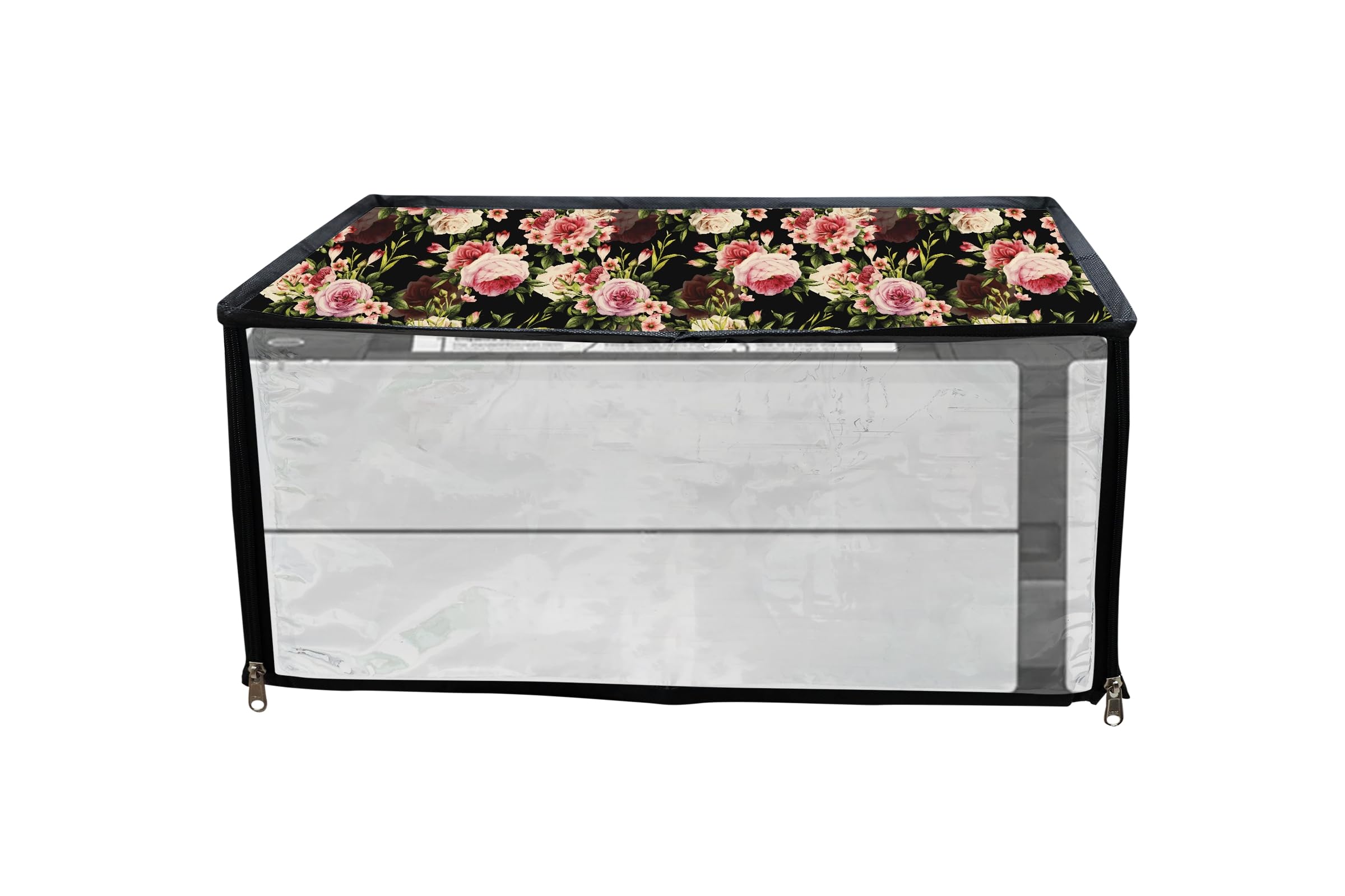 JMT Printer Cover Suitable For Epson Eco Tank M1140/M1170/M1180 Ink Tank Printer (Black Rose Print)-image-39