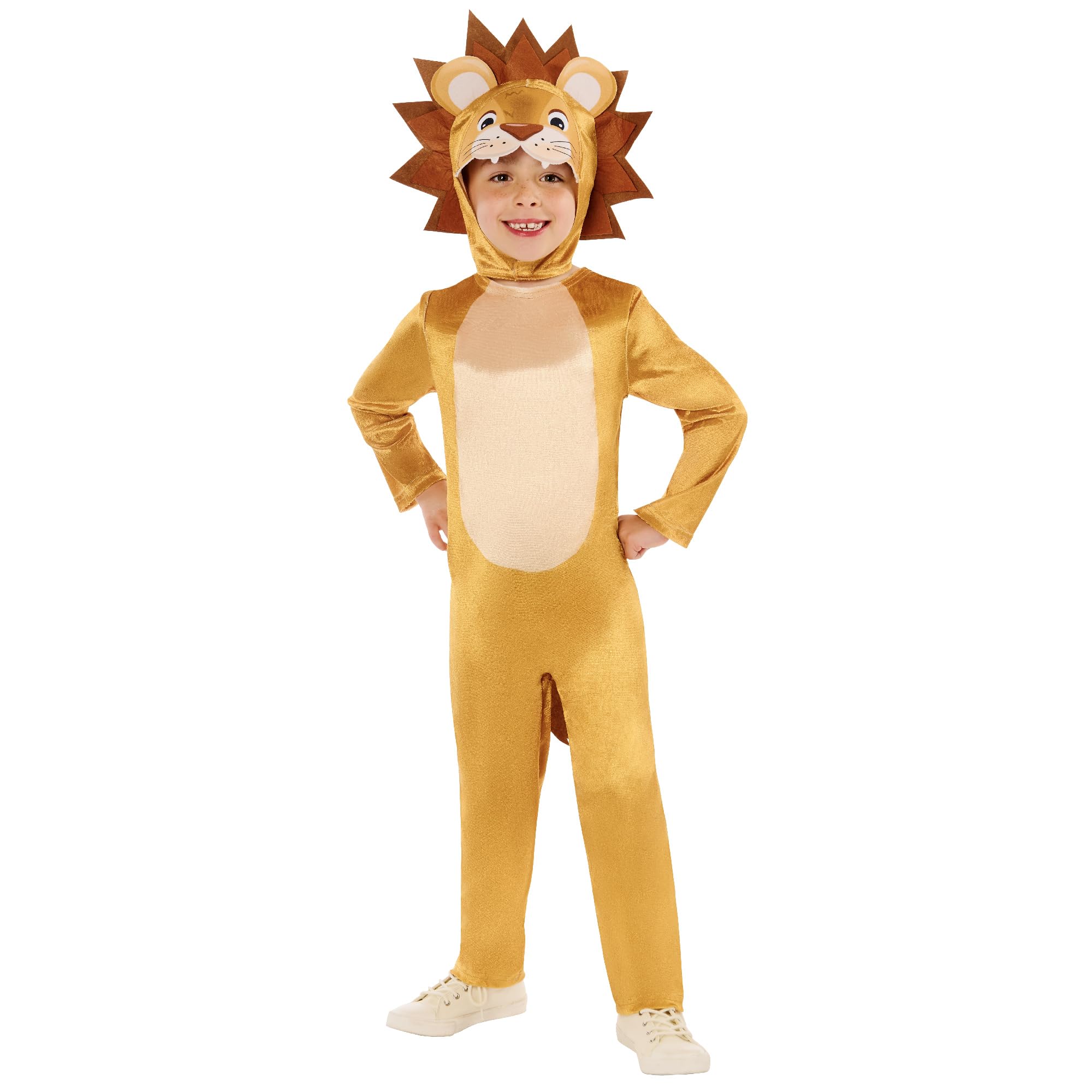 Rubies Official Lion Costume, Childrens Fancy Dress, Size Age 3-4 Halloween