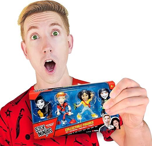 SPY NINJAS 4FIGURE PACK (PZ2/CHAD/REGINA/PZ SQUIRE) (41130CO) Amazon