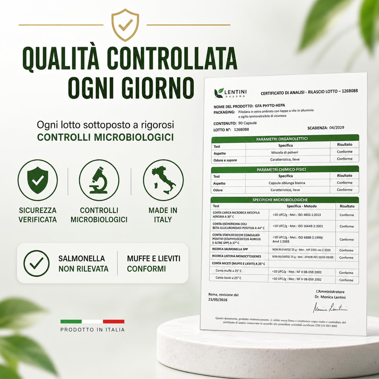 PRO ART Phyto Hepa Berberina e Cardo Mariano Integratore Fegato con Supporto Glicemia e Colesterolo, Nuova Formula con 9 Principi Attivi ad Alta Biodisponibilità Made in Italy