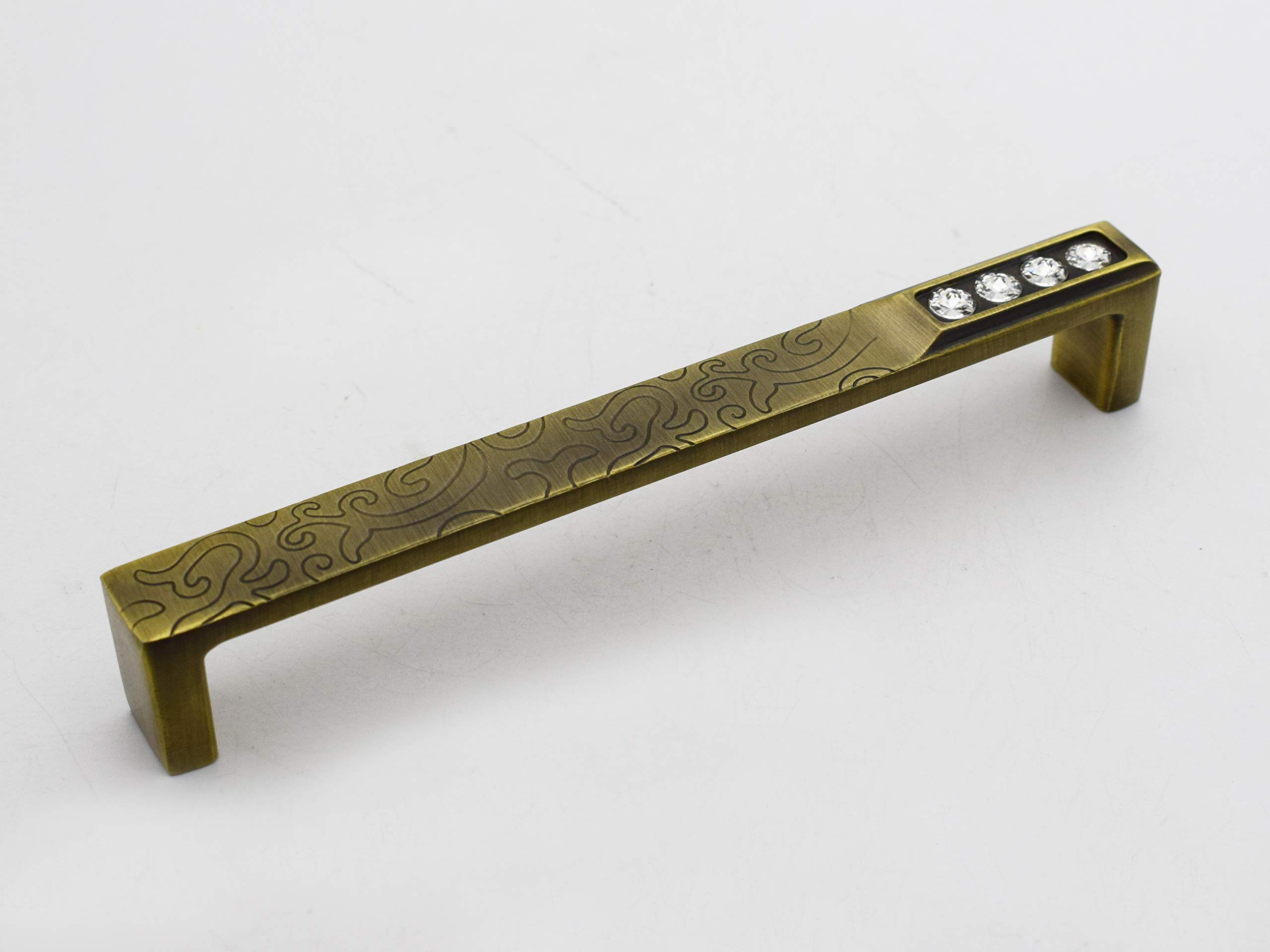 RAB Handle Zinc, for Door, Window, Drawer/Cabinet/Wardrobe, Kitchen and Office, Furniture Handle (Code:- Hand SP 001, Finish:- Antique, Size:- 160mm, Pack of 1 PCS)-image-4