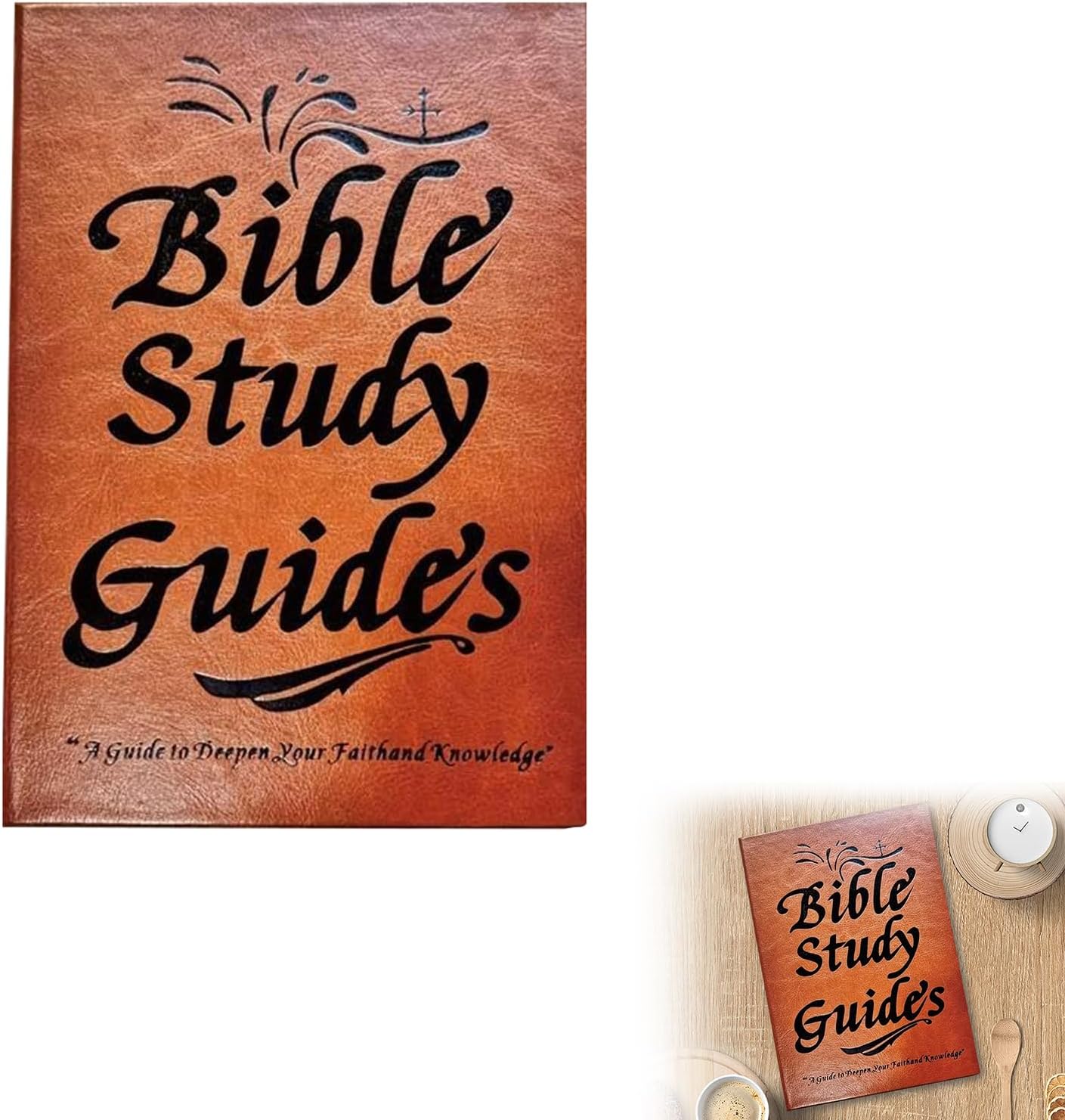 66-Page Bible Study Guide, Daily Devotional Journal, A Yearlong Bible Study Plan for Women-Daily Scripture Quotes, Religious Faith-Based Notebook, Strengthens Faith Prayer Reflections, Christian Gift