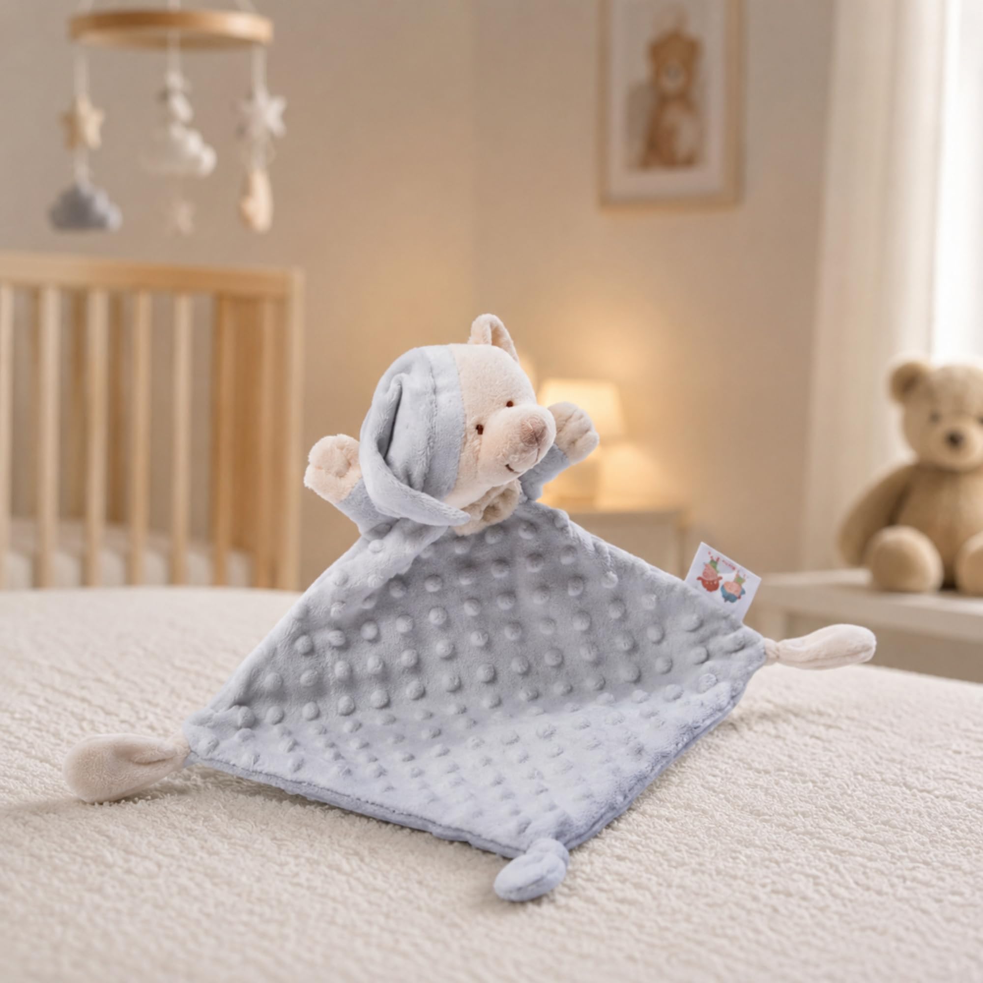 Regalo per Neonato | Colore: Multicolore | Doudou Personalizzato e Lampada Luce Notturna | Fatto a Mano in Spagna | Confezione regalo di lusso | BebeDeParis