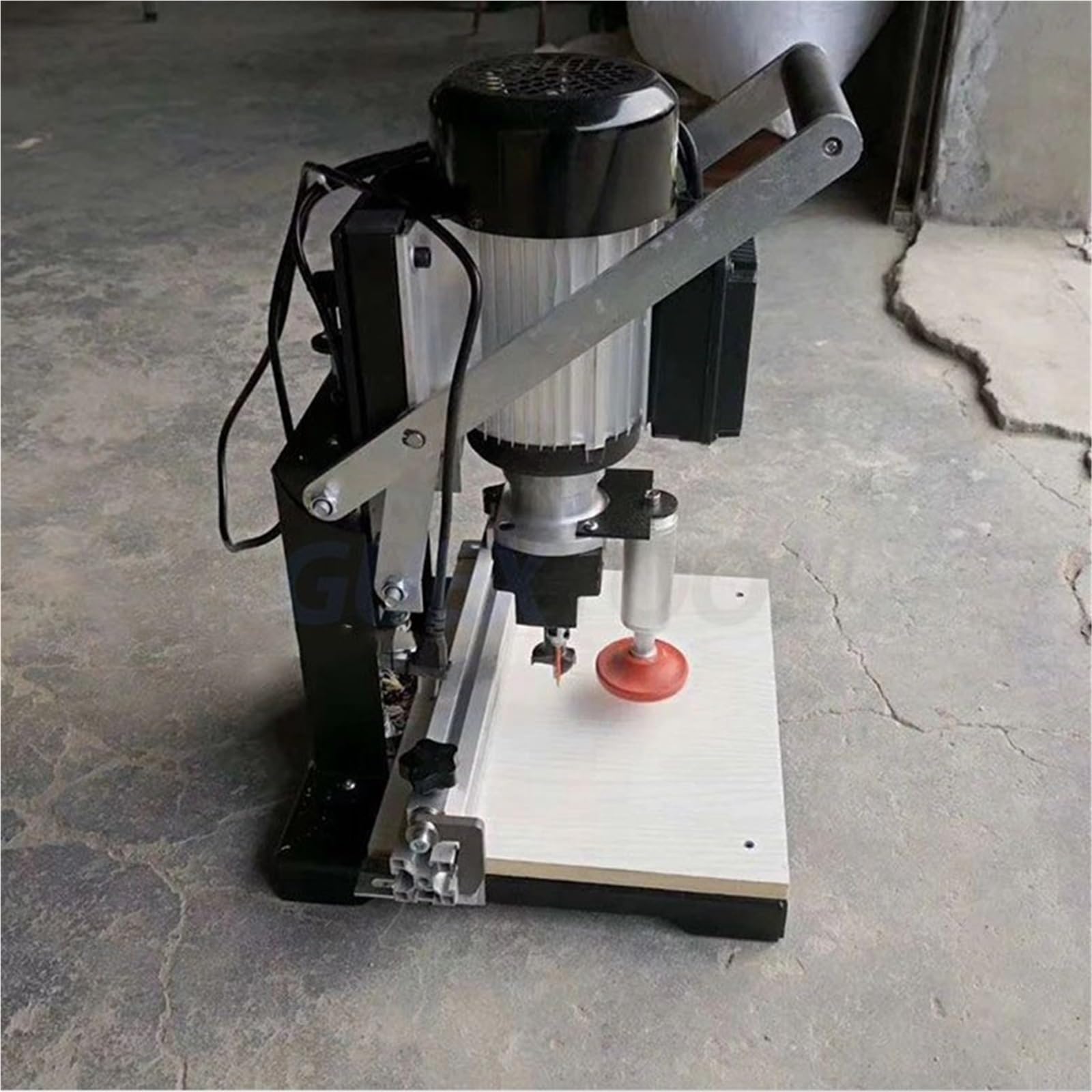 Taladro de bisagra for carpintería, máquina de corte portátil, tres en uno, CNC, multifunción, semiautomático, torno, herramienta de bricolaje,Poder fuerte