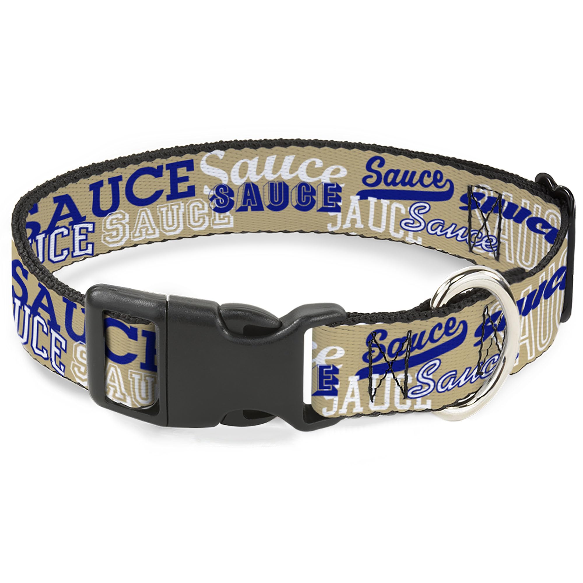 Collier pour chien Buckle-Down large 3,8cm pour éviter les pressions douloureuses au cou