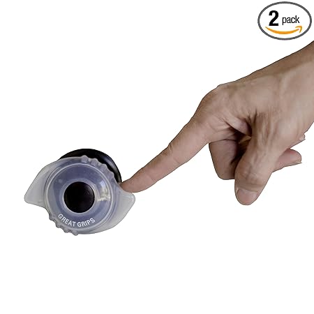 Able Life EZ Doorknob Grips, Arthritis & Senior Living Aid, Open Doors Easily, Set of 2