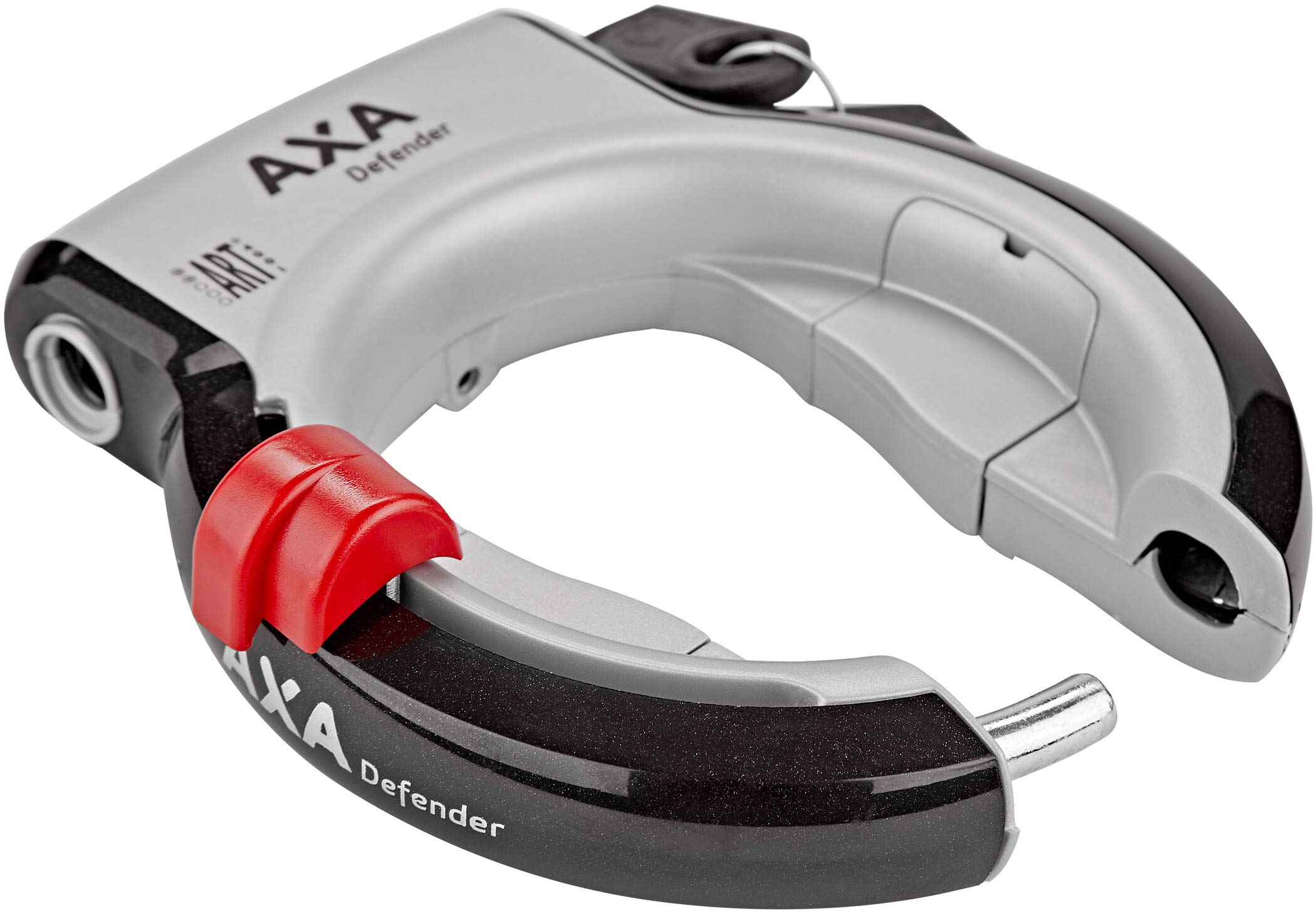 AXA Defender RL Rahmenschloss Silber/schwarz 2020 Fahrradschloss Sport & Freizeit