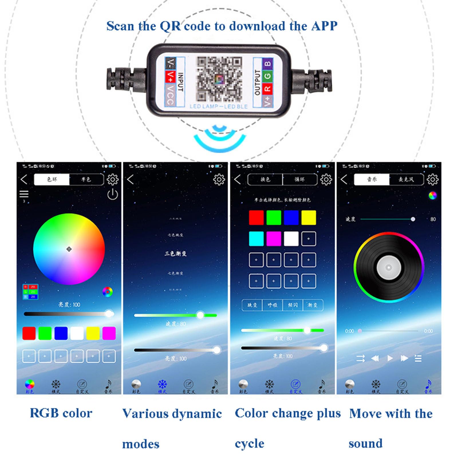 Tira de iluminación LED 5050, Control por aplicación Bluetooth para teléfono móvil, Tira de luz de Fondo de TV USB, Juego de Tira de Luces RGB Inteligente de 5V,3 * 5m