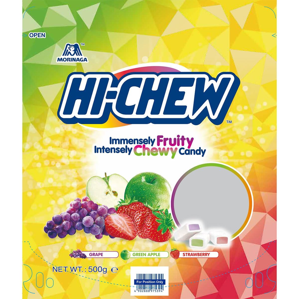Hi-Chew Assorted Chewy Sweets, 500g | By Ideaonic