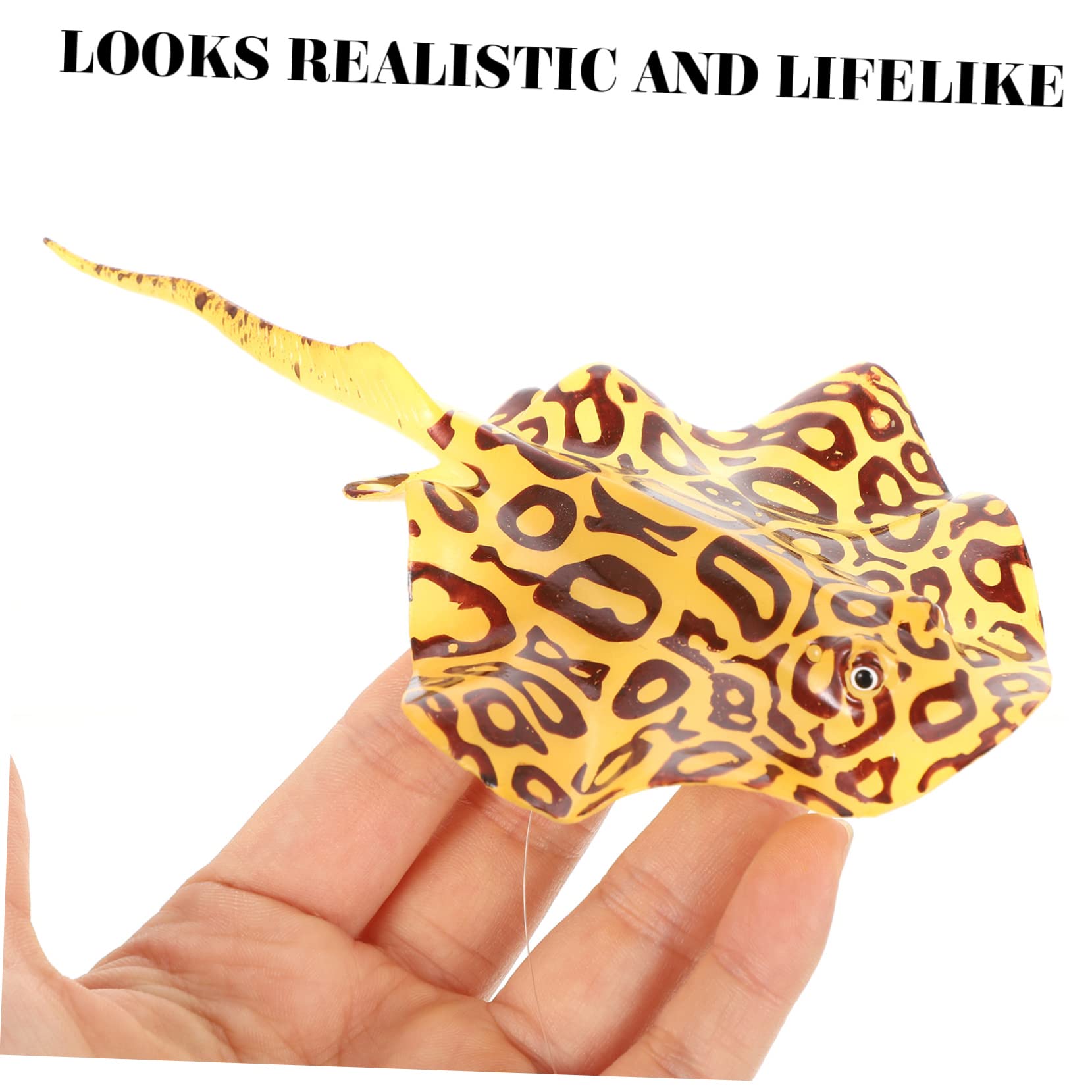 ifundom 10stücke Silicone Fish Figurine Aquarium Deko Lebensechte Fake Fische Für Fischtank Und Aquarien Gelb Und Schwarz Langlebig Und Naturgetreu