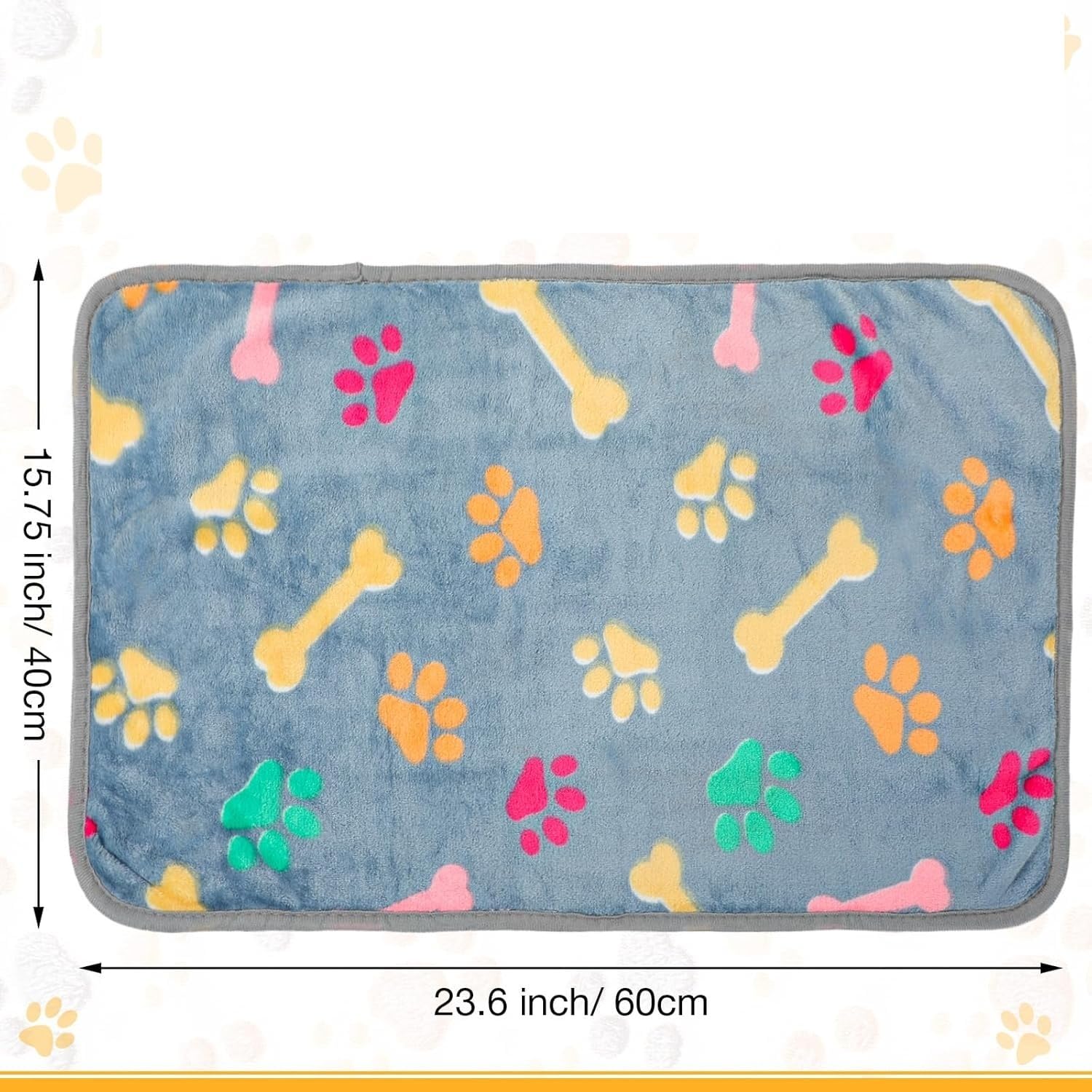 FJJRTWDG Cute Artificial Pet Nest 18 Soft Wool Blankets, Artificial Blankets, Suitable for Puppies, Kittens and Cat Pets Suitable for Indoor Pets(23 x 16 inch)