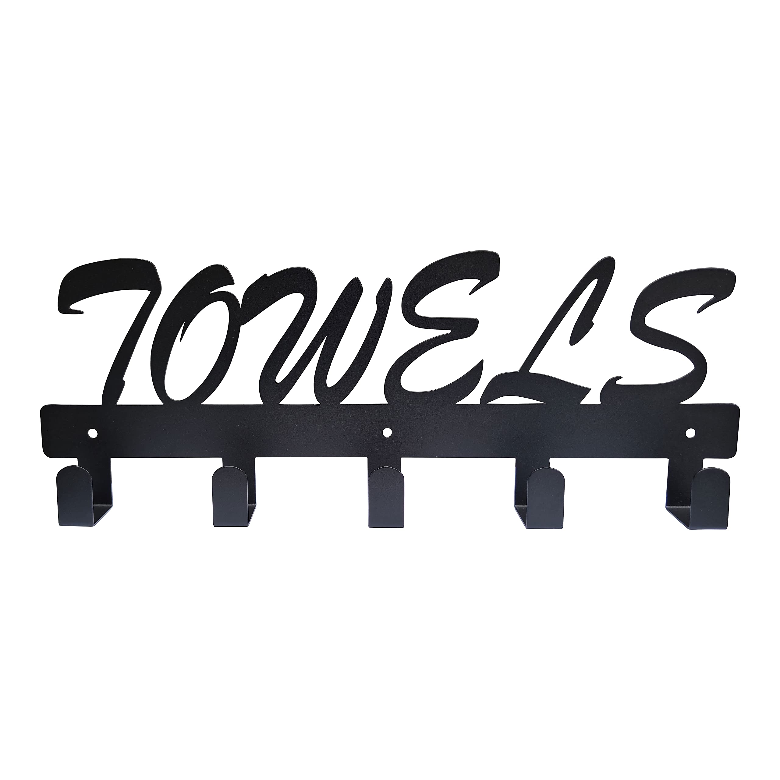 Bathroom Towel Rack Wall Mount Towel HolderKitchen Metal