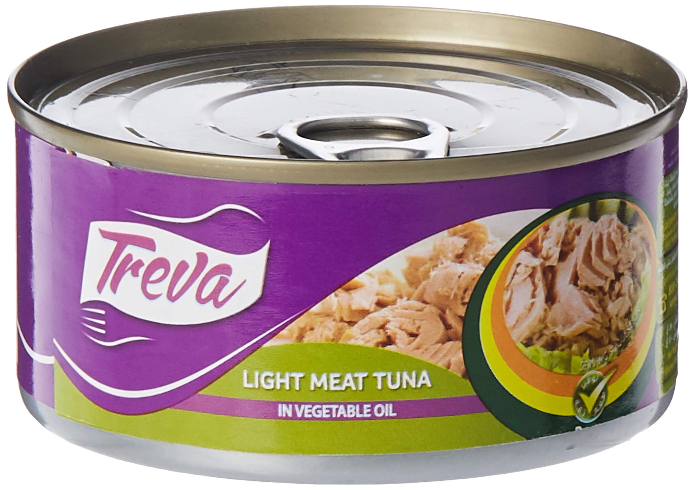 Treva Lm Tuna In Vegetable Oil, 170 Gm