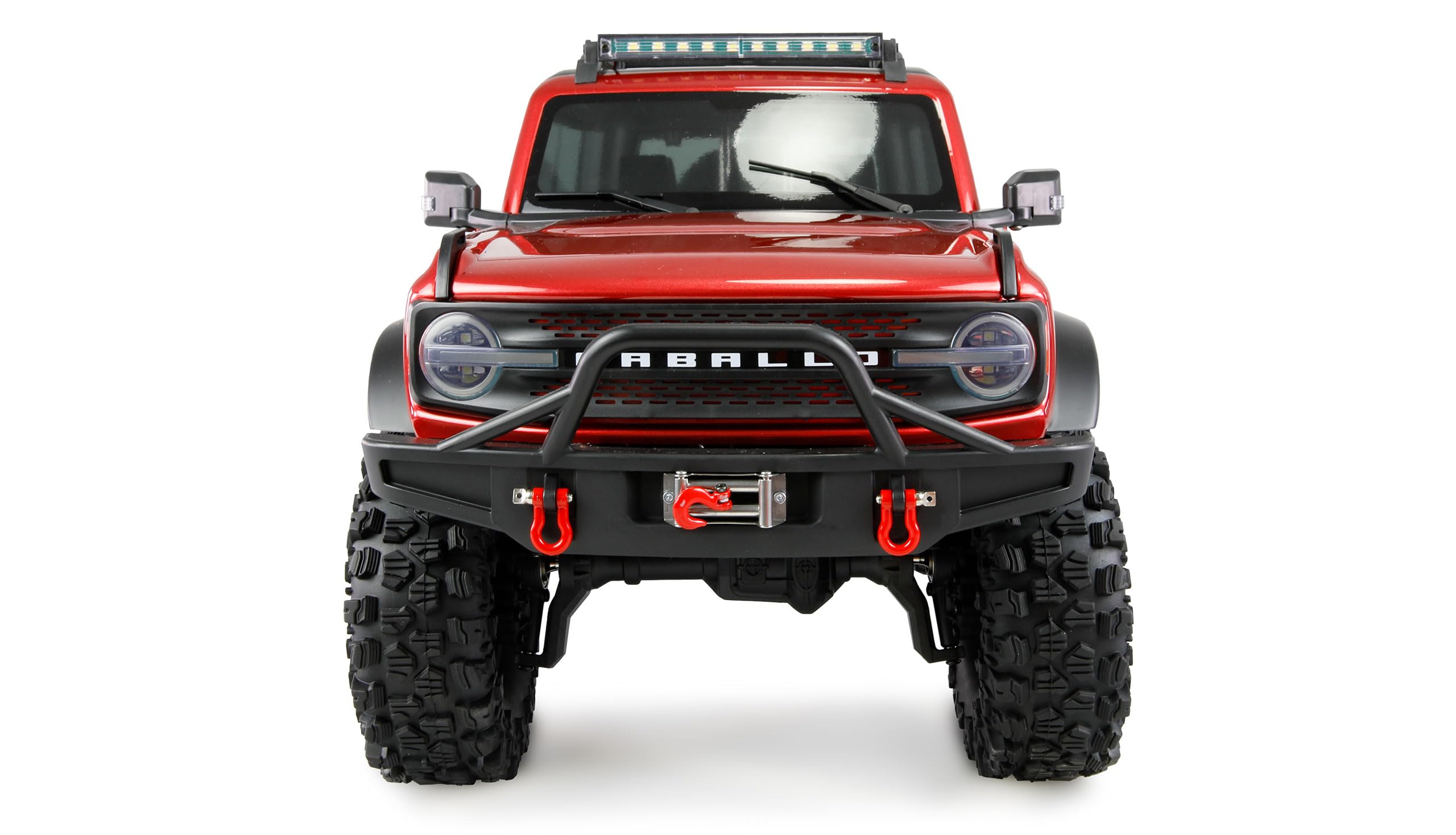 Amewi AMXRock Caballo Crawler 4WD 1:10 ARTR rosso metallizzato RC telecomandato