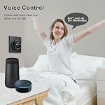 WiFi Smart Thermostat Temperature Controller Weekly Programmable with Button Control Mobile APP Voice Compatible Google Home for Water Heating 5A