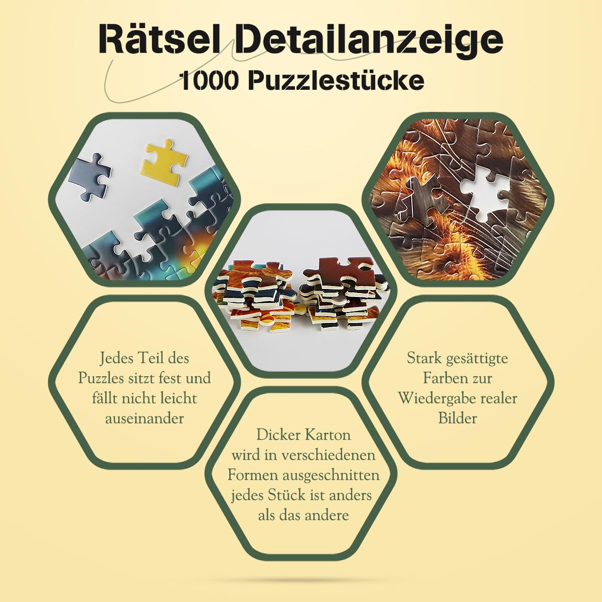 HTN - 1000 Pezzi Di Puzzle Natalizio Puzzle Per Adulti E Bambini - ePRICE