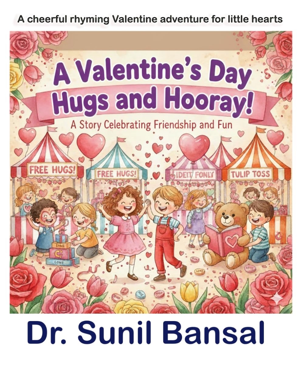 A Valentine's Day: A Cheerful rhyming valentine adventure of little hearts