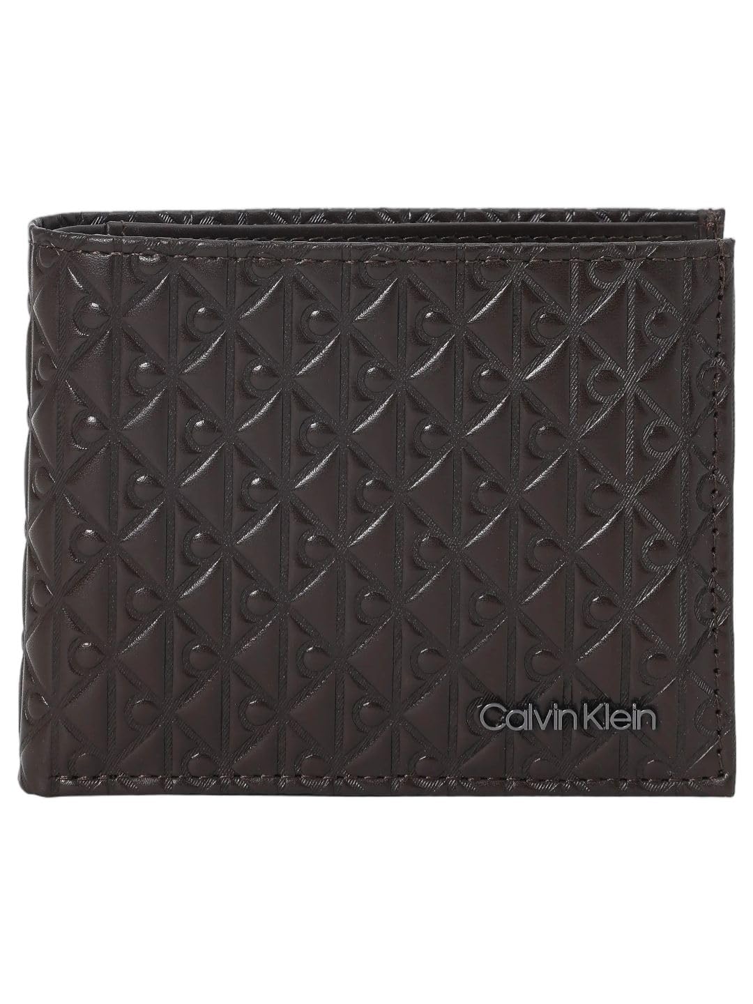 calvin klein Logo brown leather wallet-picture-35