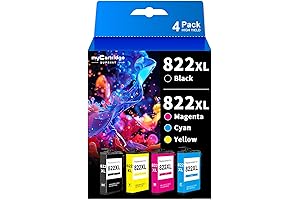 Remanufactured 822XL Ink Cartridges for Epson 822XL