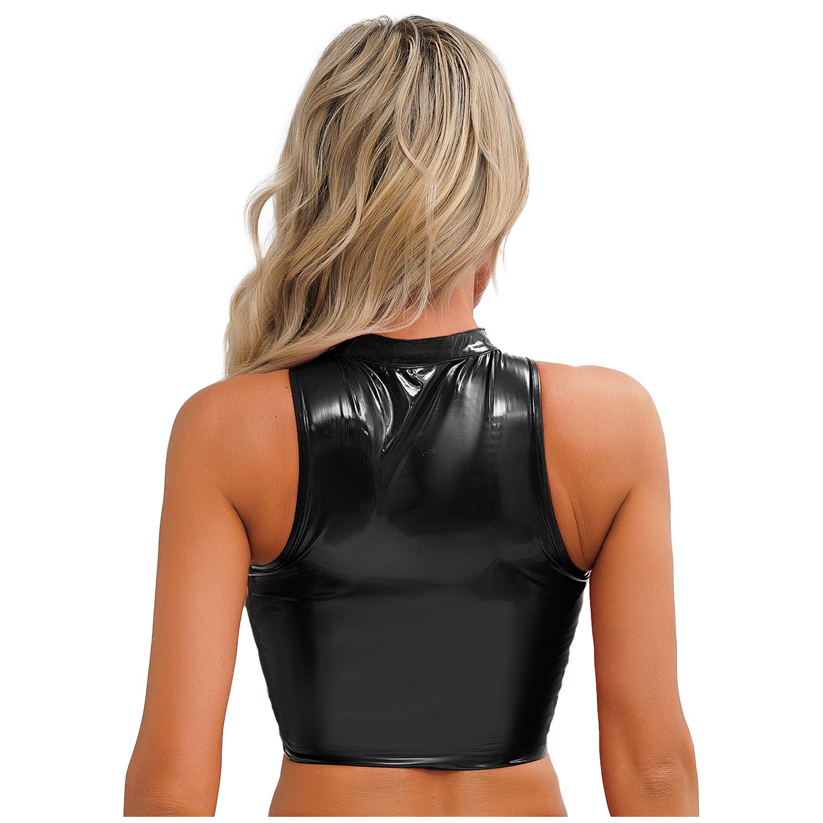 Lingerie Sexy Femme Coquine Hot Ouverte Top De Cropole À Revers Slim Fit
