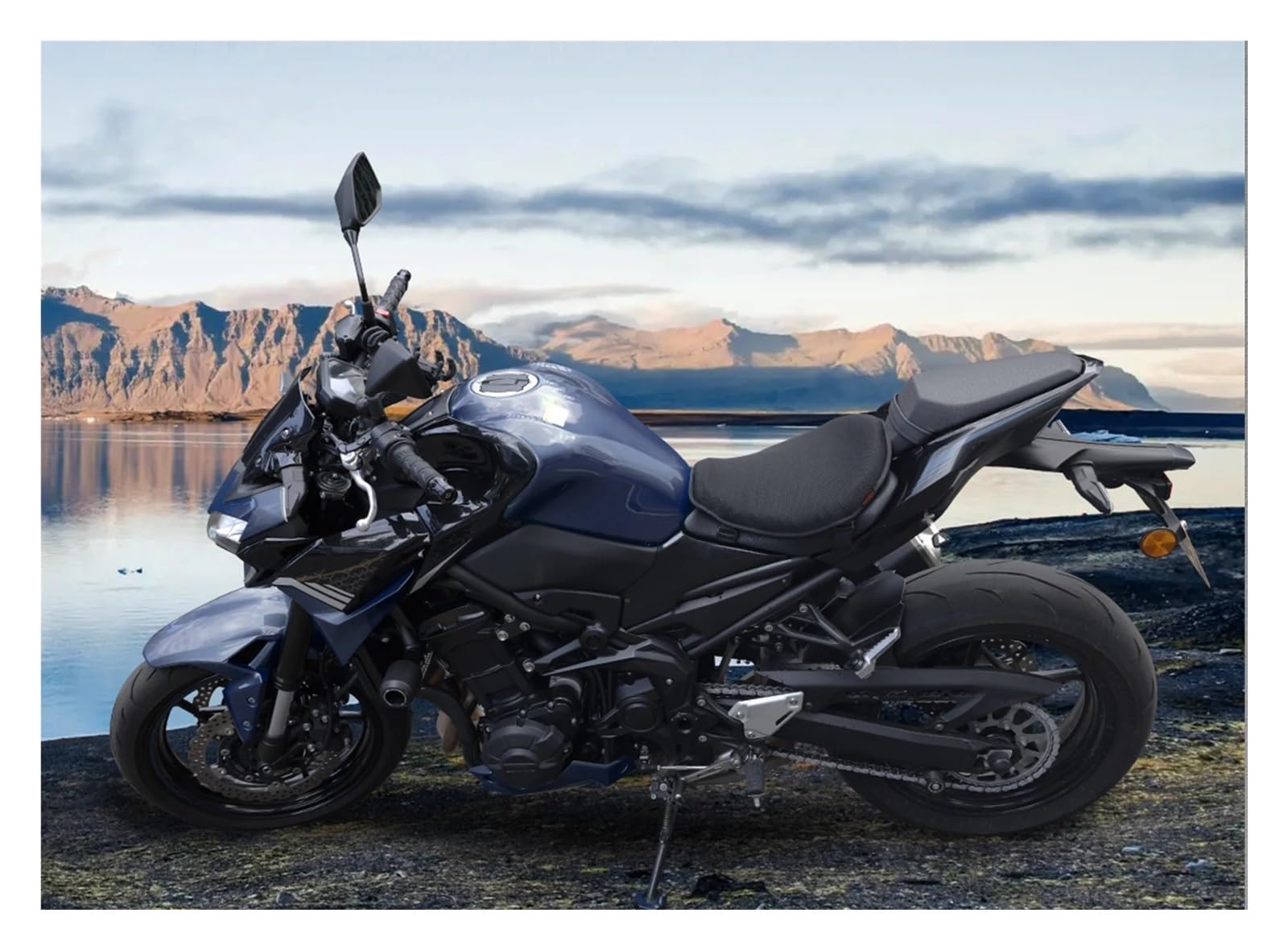Cuscino Per Sella Moto Cuscino Per Sella Gonfiabile Universale 3D Antiurto Cuscino Per Sella Accessori Per Moto Cuscino sediles