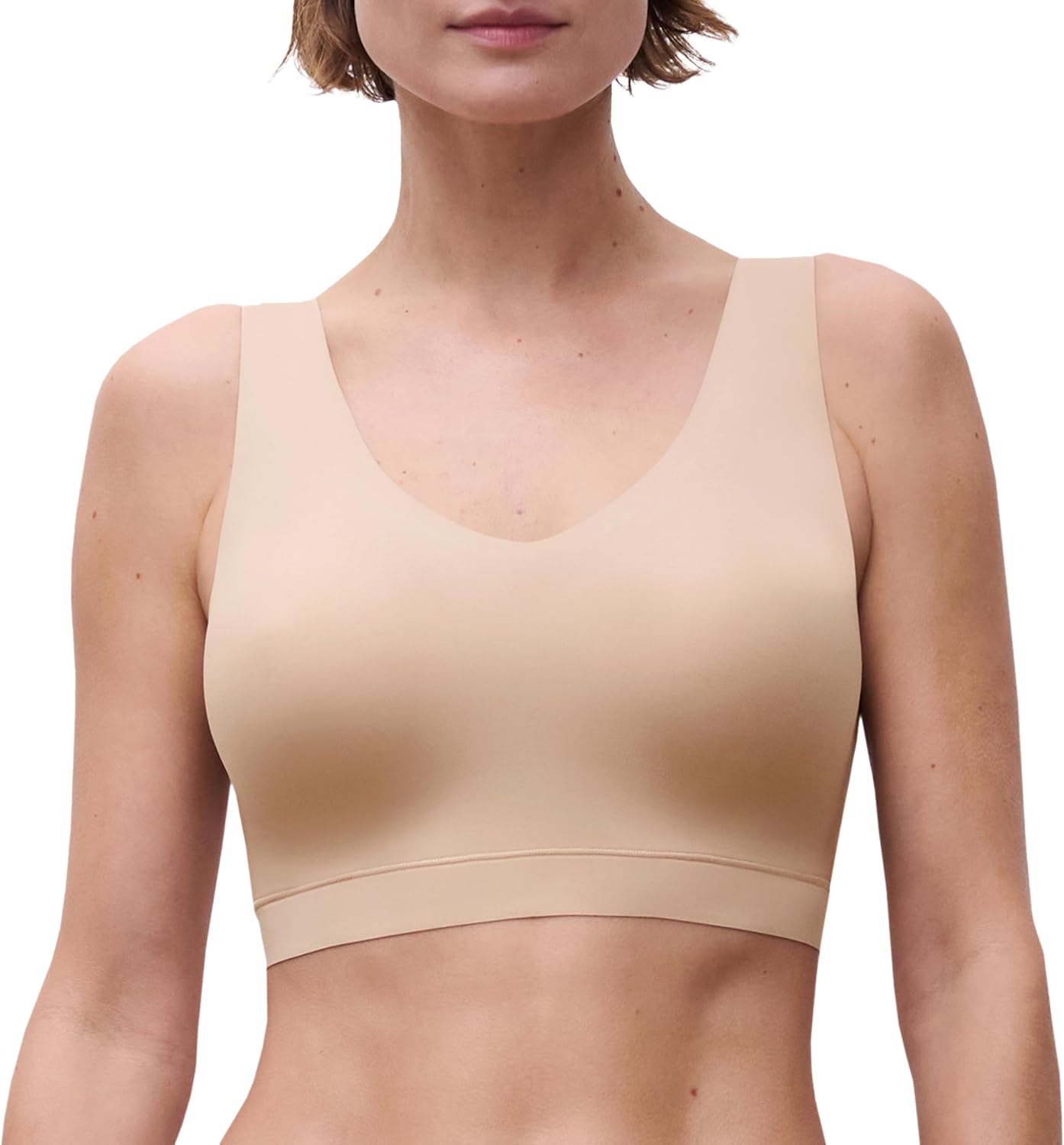 Chantelle Womens Softstretch Padded V-Neck Bralette