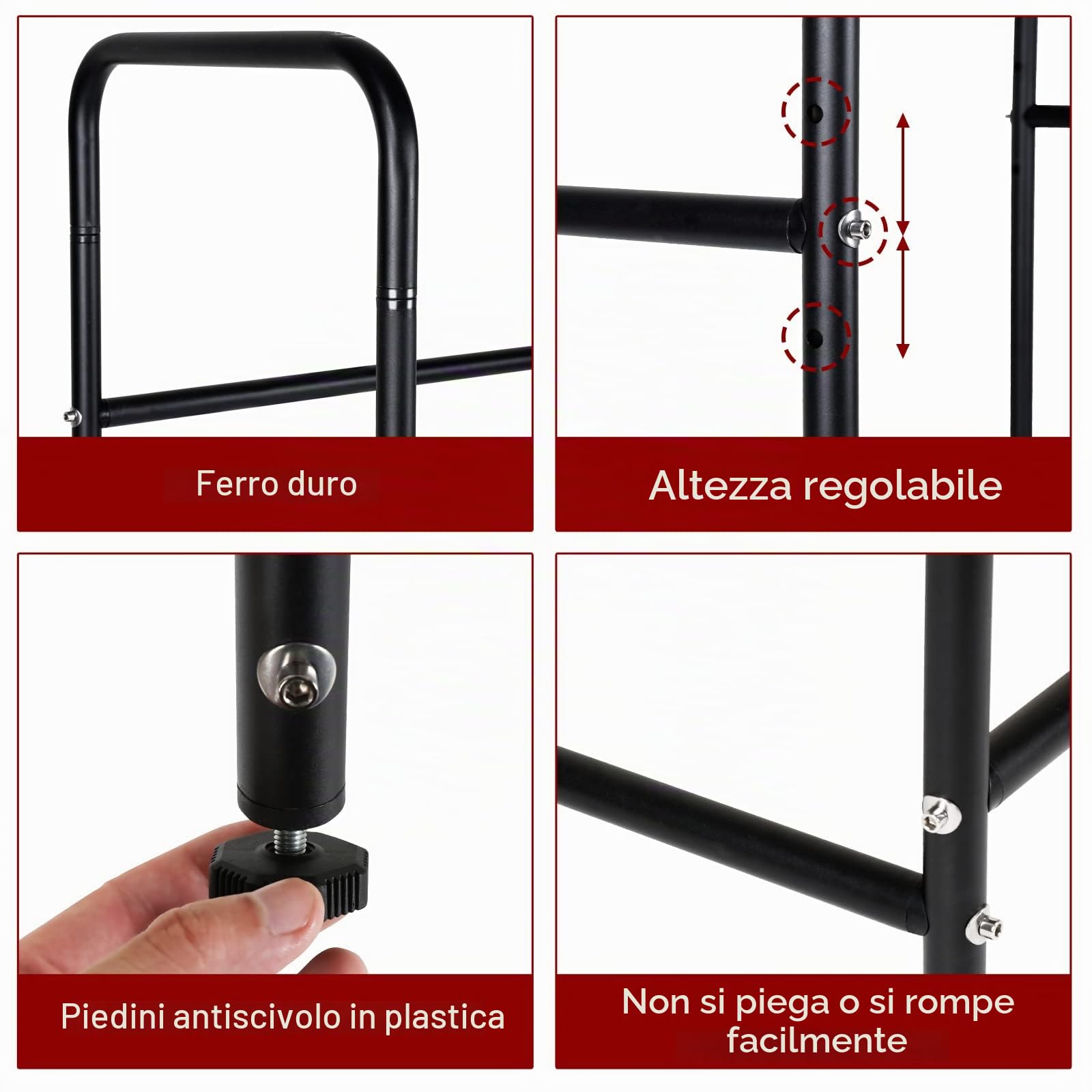 1* scaffale per pneumatici per 8 pneumatici, 107 x 46 x 117 cm supporto per pneumatici 2 strati regolabile in altezza, scaffali di stoccaggio capacità di carico 180 kg con copertura protettiva