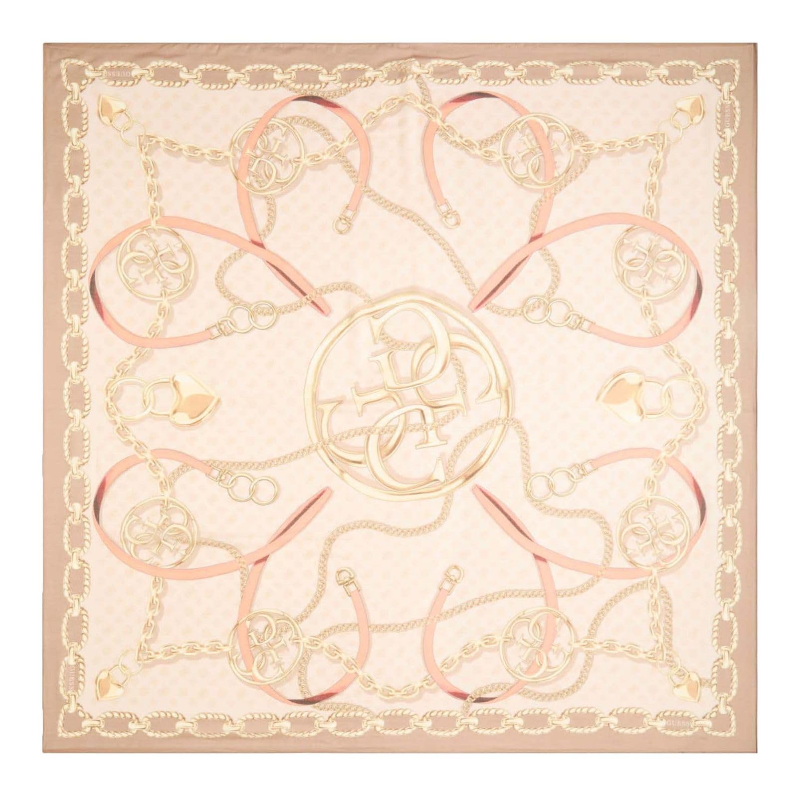 GUESS scarf Kefiah Max 130X130 Taupe