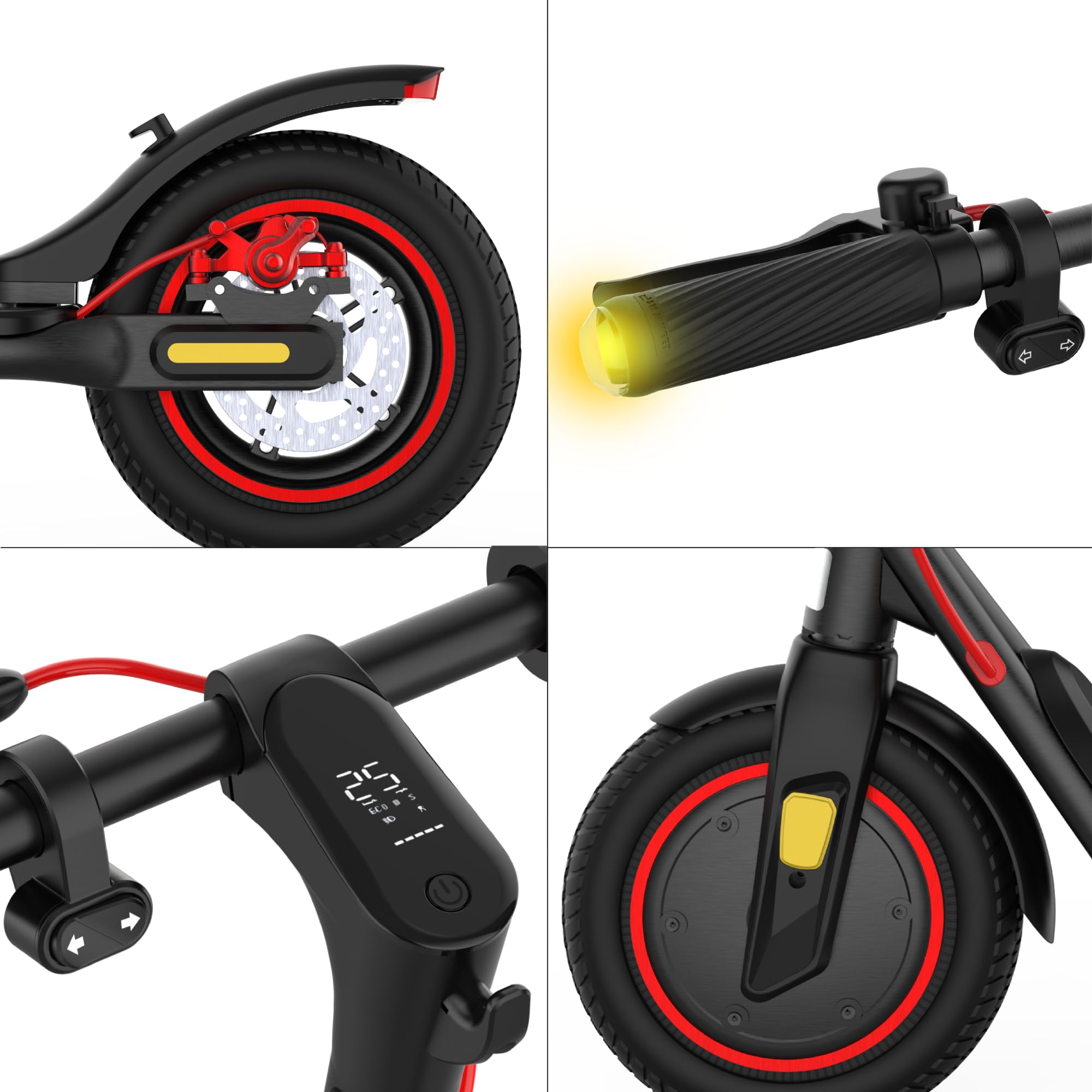 Trottinette Électrique Adulte UrbanGlide 85 Lite – Autonomie Jusqu'a 20 km - Pneu 8,5" Gonflable - Batterie 48V - Poids 15Kg